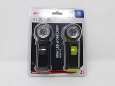 JobSmart Set of 2 Mini LED Work Light w/ Clip
