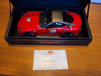 Genuine MR Collection Ferrari 599XX 61/399 1:18 Model Boxed +