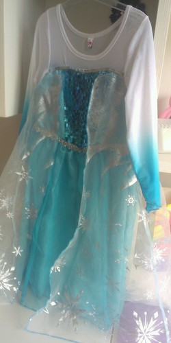Costume carnevale Elsa Regina di ghiaccio Frozen | eBay