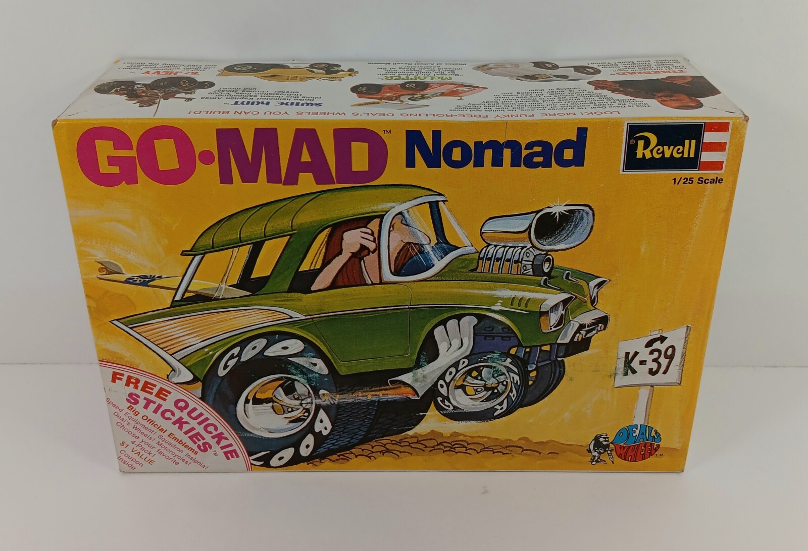 Revell GoMad Nomad RARE ORIGINAL Deals Wheels Model Kit H1364 "FREE