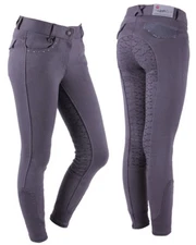 QHP Jodhpurs Lena voll grip Black