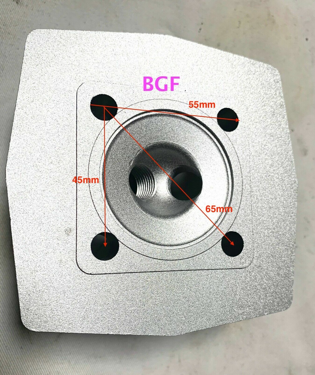 BGF 80cc DUAL SPARK RACING CNC Alloy Cylinder Head for 2