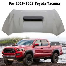 New Primed Steel Hood w/ Scoop Cut-Out For 2016-2023 Tacoma TO1230240 5330104230