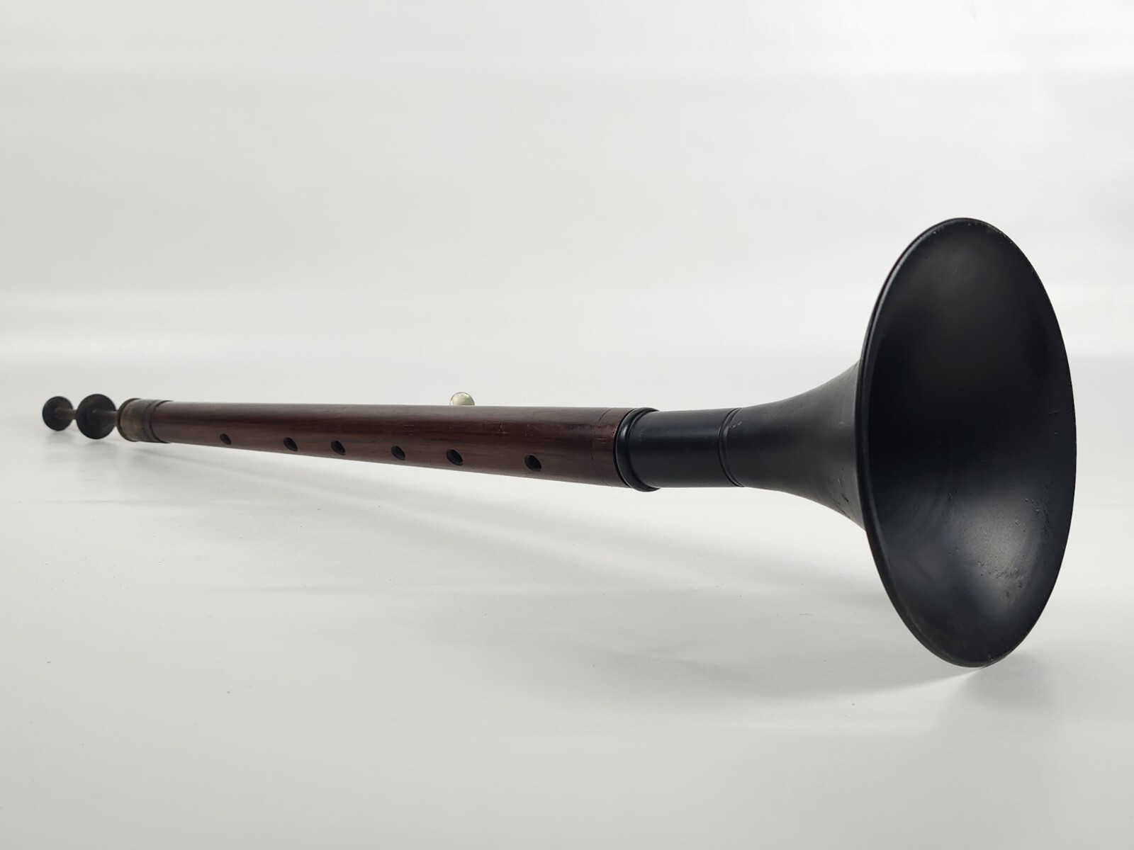 Julius Neumann Woodwind Horn Suona Zurna Vintage Wood Metal Instrument