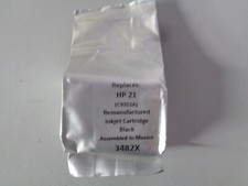 GENUINE HP 21 Black Ink Cartridge for DeskJet D1300 D1400 C9351AN