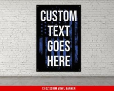 Custom Home Gym Banner - Motivational Weightlifting Wall Art