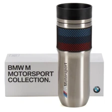 New~ Original BMW M Motorsport Thermo Mug Stainless Steel 80235A0A719