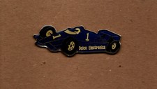 pin's Formule 1 F1 Delco Electronics (double attache époxy) longueur: 5,7 cm