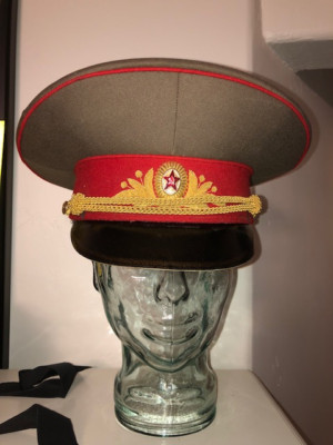 1980s Soviet Army General Visor Cap 