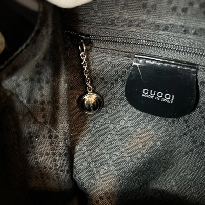 AUTHENTIC Gucci Bamboo Backpack Nylon (GGXX300) | eBay display picture 3