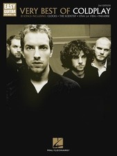 Very Best of Coldplay 2nd Edition Sheet Music Easy Guitar Book NEW 000222697