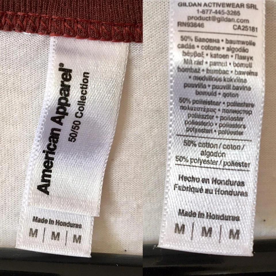 Camisa Raglan TRIXIE MATTEL TWO BIRDS da American Apparel Tamanho M - Imagem 3 de 3