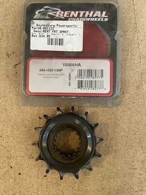 Renthal Front Sprocket 13T Grooved Yamaha main image 1