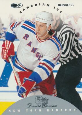 1996-97 Donruss Canadian Ice #126 DANIEL GONEAU - RC - New York Rangers