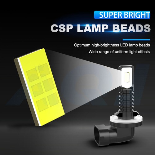 For Hyundai Grand i10 2015 2016 9003 H4 & 881 LED Headlight Foglight Bulbs 6500K - Picture 15 of 19