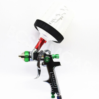 #ad 1.3MM Nozzle Paint Air Spray Gun Kit 50 70PSI Auto Feed Car Paint Airbrush Kit $67.91