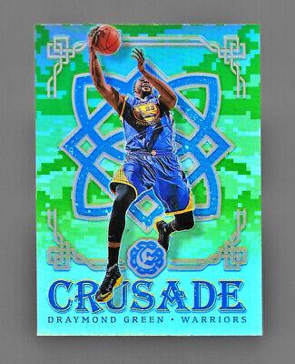 2016-17 Panini Excalibur Crusade Draymond Green Camo Prizm 2016-17 Panini Excalibur Crusade Draymond Green Camo Prizm