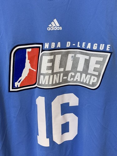 NBA D-League Elite Mini-Camp Adidas Reversible Jersey Large #16 League Issued G - Picture 3 of 10