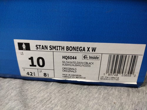 adidas Stan Smith Bonega X Platform Sneaker Sliver Dawn (Purple) Women’s 10 NIB - Picture 16 of 16