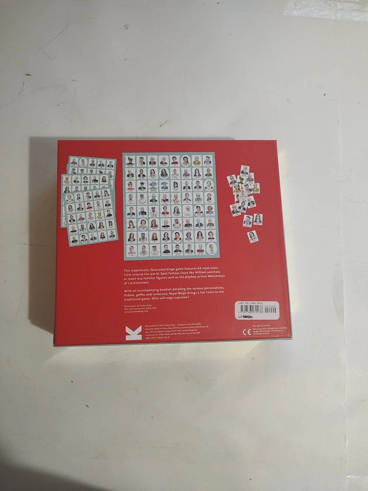 Royal Bingo Board Game The Royals Family Complete - Image 2 of 4