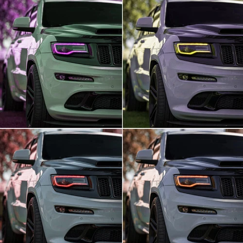 Bluetooth APP RGBW LED DRL Board For 2014-2021 Jeep Grand Cherokee Headlight - Bild 4 von 9