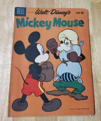 Dell Comics - Walt Disney's Mickey Mouse - #69, 1960 - mid grade