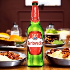 12 Flaschen Karlovacko Bier aus Kroatien