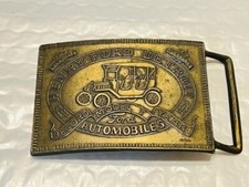Belt Buckle - Henry Ford Detroit Automobiles