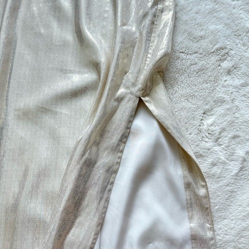 NWT!! Patrizia Pepe women long sheer dress size 40IT or S Authentic Retail 569$ - Picture 14 of 15