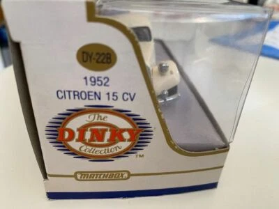 Dinky DY-22B  1952 Citröen 15 CV 6 Zyl. Weiß 1:43 mit OVP - Bild 1 von 2
