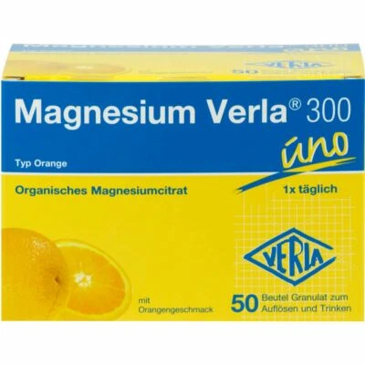 VERLA-PHARM ARZNEIMITTEL GMBH & CO. KG MAGNESIUM VERLA 300 Orange Granulat 50 St PZN01316917