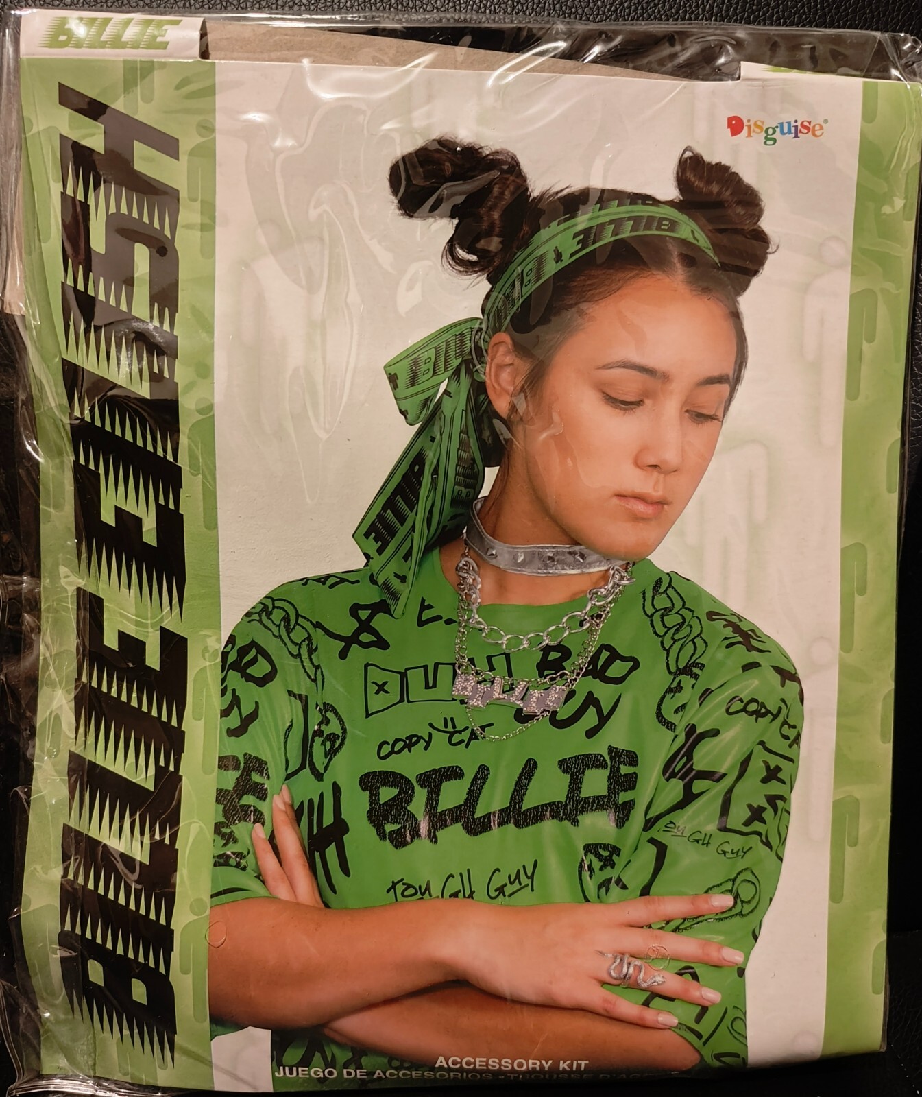 BRAND NEW - Halloween Costume - BILLIE EILISH - Accessory Kit