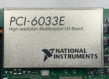 NEW National Instruments PCI-6033E NI DAQ Card, Multifunction, 64ch Analog Input