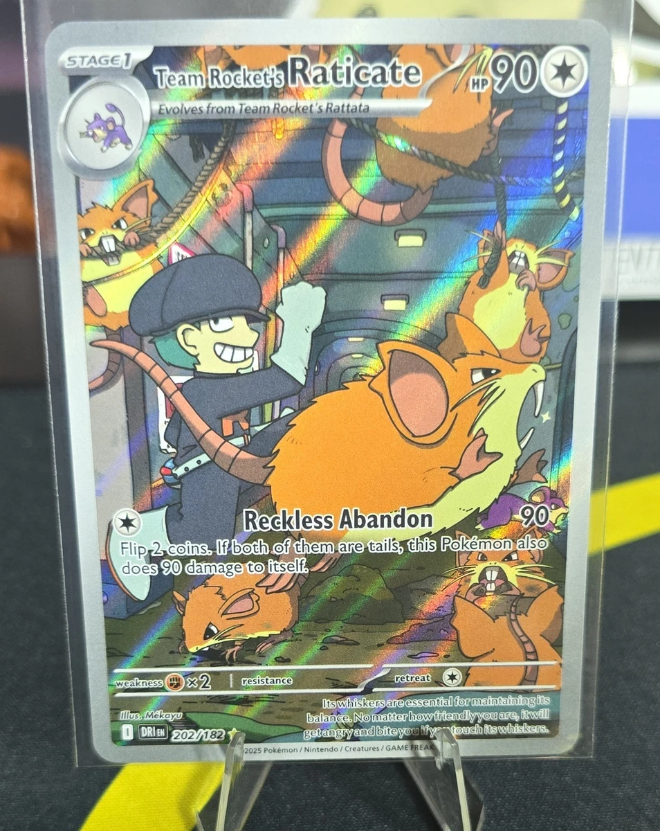 Team Rocket's Raticate Pokémon TCG Cards for sale | eBay