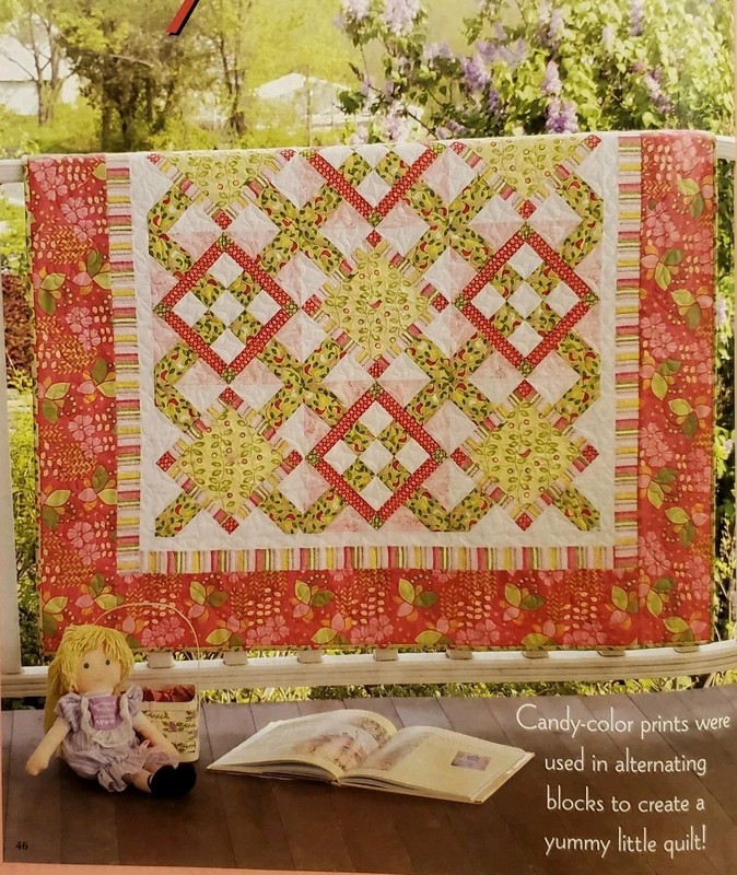 HOPSCOTCH Quilt  - Pattern From a Vintage Magazine