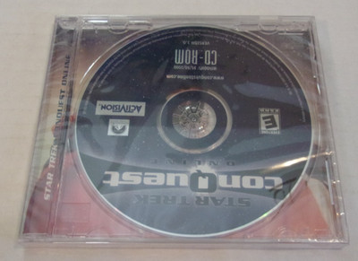 Brand New Sealed Star Trek: ConQuest Online PC 2000 Version 1.0 Free Shipping