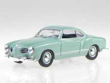 VW Karmann Ghia Coupe 1955 blue diecast modelcar 940051021 Maxichamps 1:43