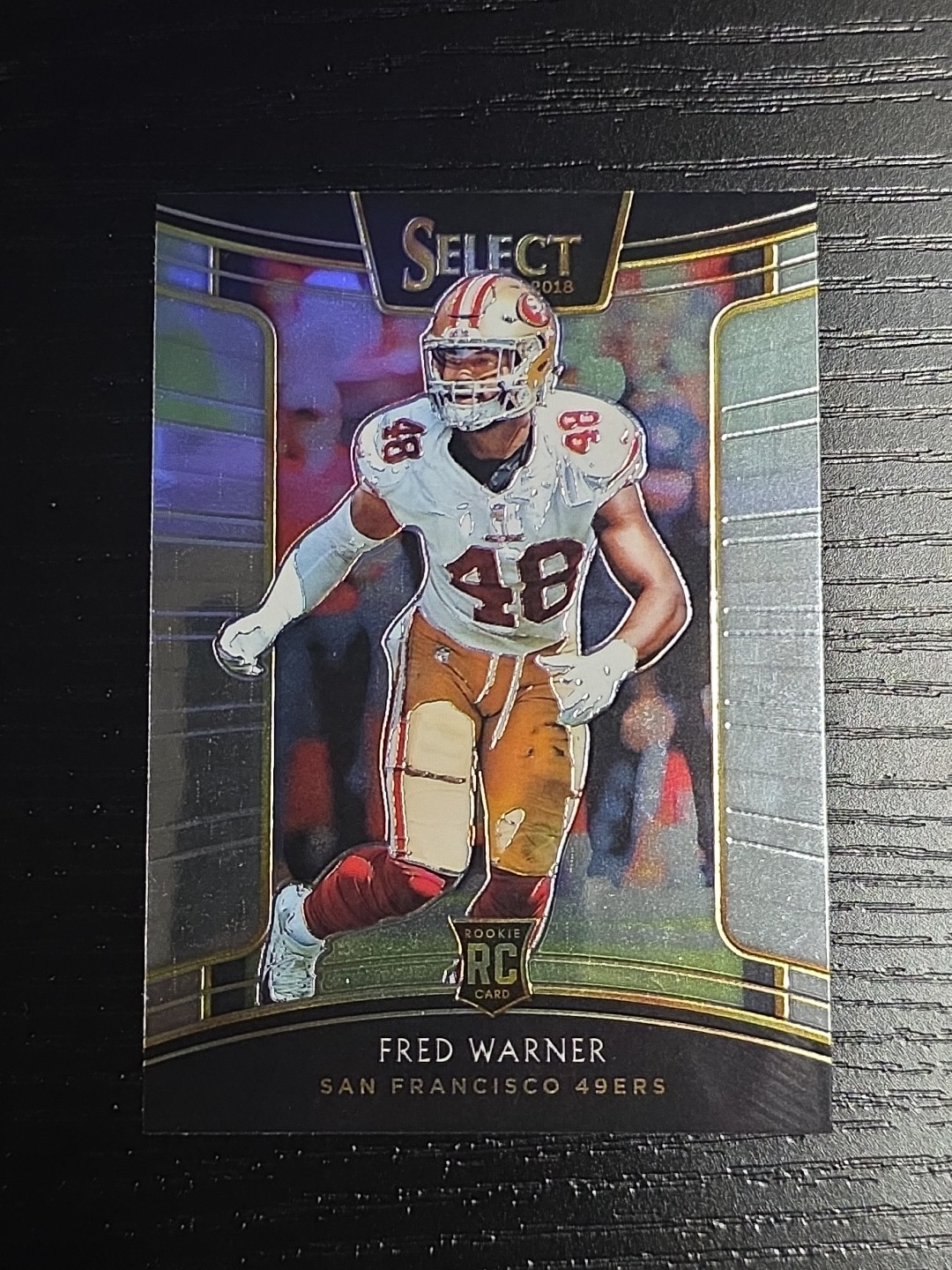 2018 Panini Select Fred Warner Concourse RC