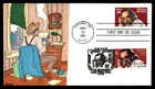 Mayfairstamps US FDC 1991 William Saroyan Kribbs Russia Mixed Franking First Day