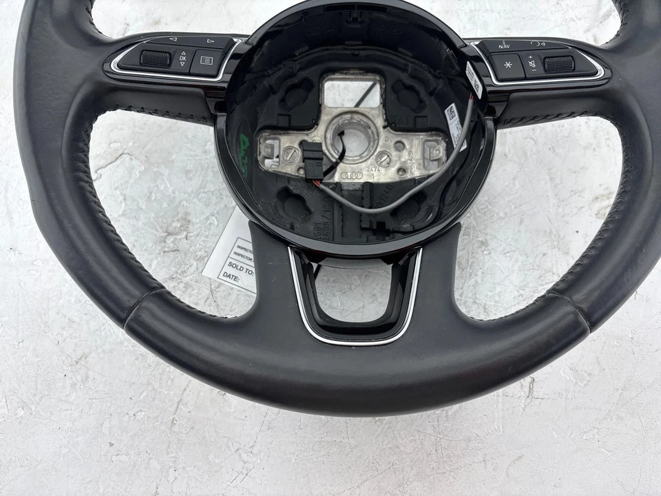 Руль 2015–2018 Audi Q3 с переключателями от оригинального производителя - Изображение 3 из 4