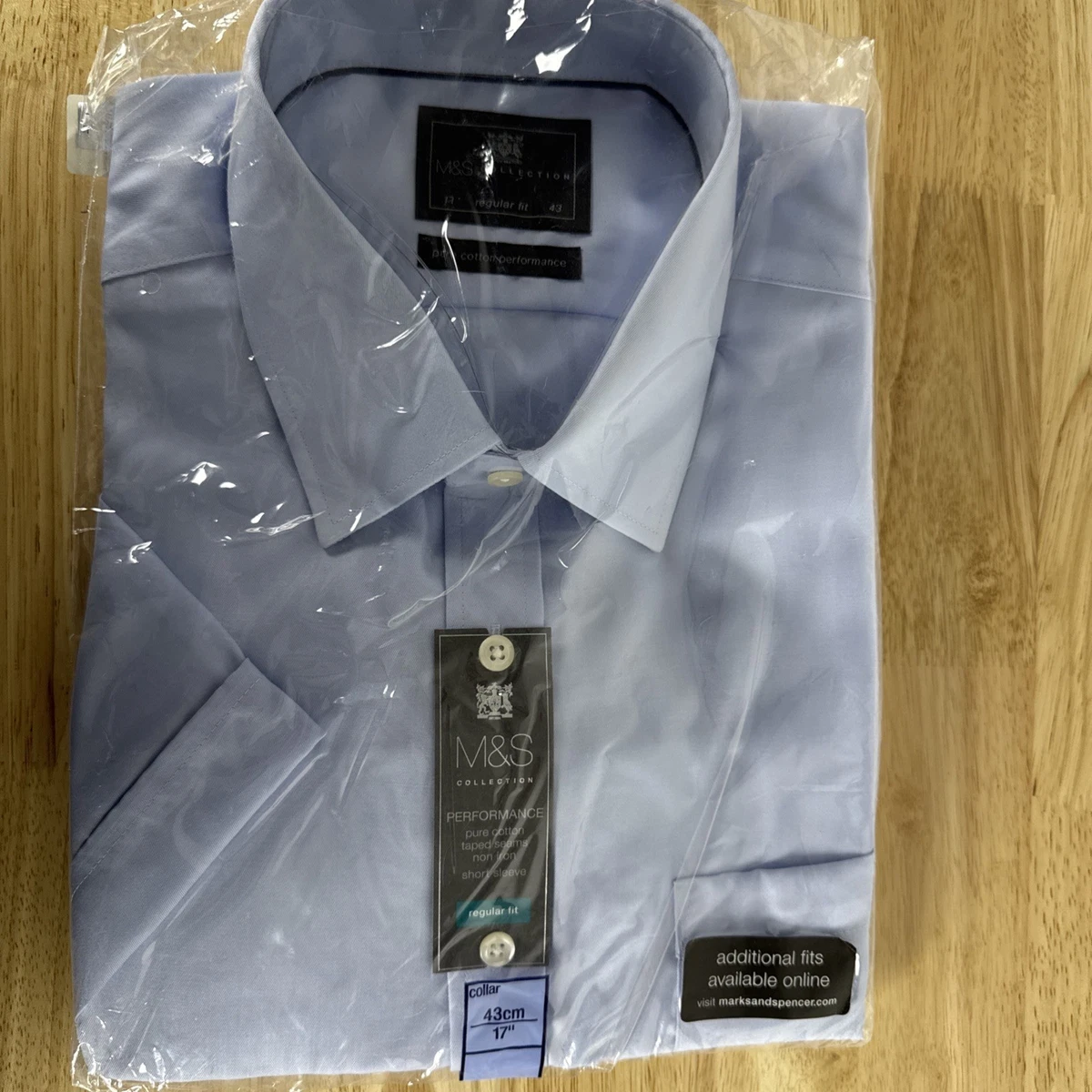 marks spencer dress shirt Marks & Spencer XL Men's Light Gold Cotton Dress Shirt 39.99! Free Ship!