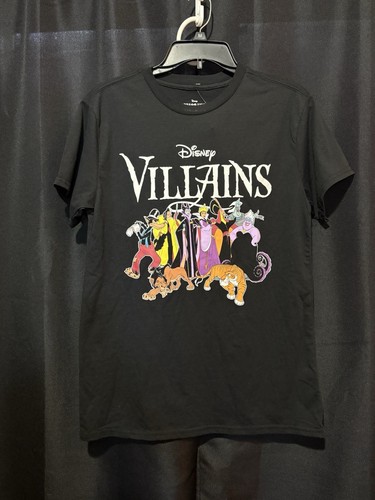 Disney Villains Graphic Tshirt Black Medium