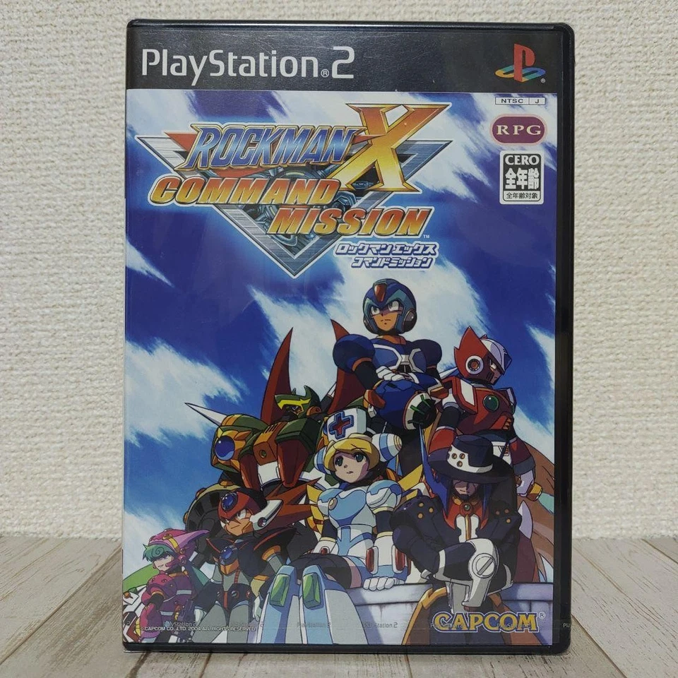Capcom Rockman X Command Mission PS2 Game New Unopened Action RPG Japan - Image 2 of 4