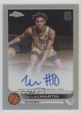 2022-23 Topps Chrome OTE Overtime Elite Jaylen Martin #CA-JM2 Auto 0f8t
