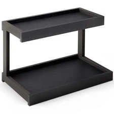 2 Tier Spice Rack Organizer for Countertop 15.8''L Coffee Station/Bathroom Or...