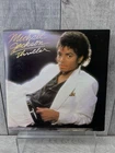 1982 MICHAEL JACKSON Thriller Vinyl Record LP  1st Press RARE MISPRINT Back VG+