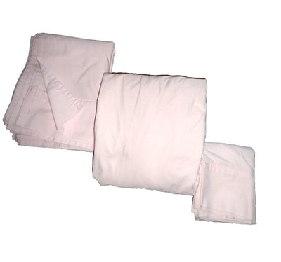KOHL'S THE BIG ONE PRETTY PINK (3PC) TWIN SHEET SET COTTON BLEND