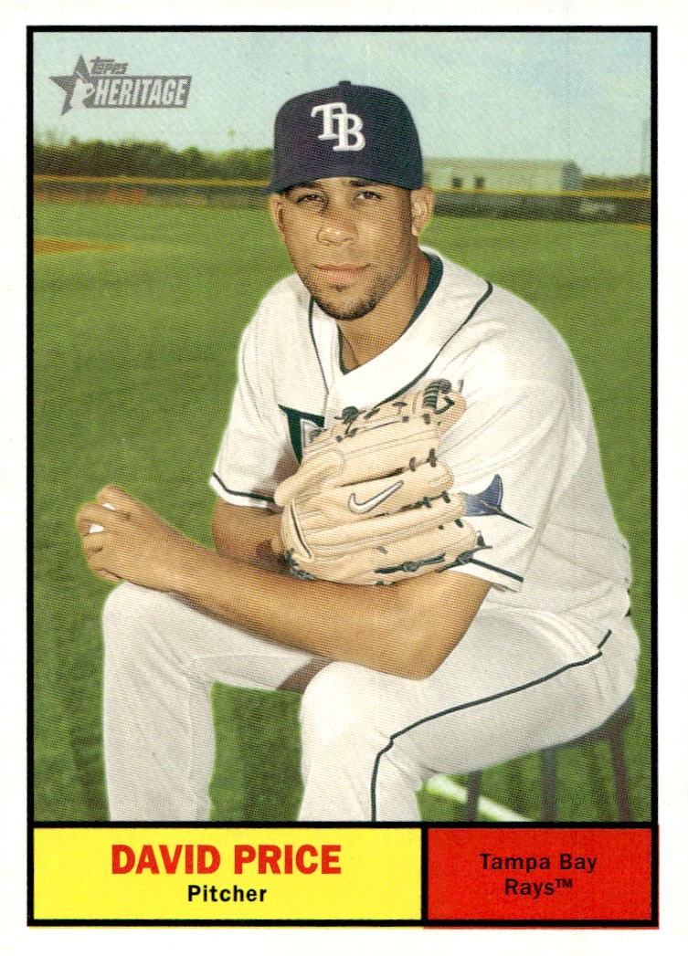 2010 Topps Heritage #426 David Price SP
