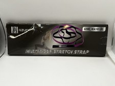 AZURELIFE Stretch Strap with 11 Loops, Elastic Stretching Strap Band Green