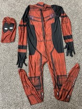 Deadpool The Marc With A Mouth Cosplay Costume Suit Adult L Jumpsuit Avengers